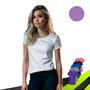 Imagem de CAMISETA Blusa Feminina Camisa Blusinha DRY FIT Tecido Furadinho Academia Corrida Yoga 616