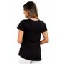 Imagem de Camiseta Blusa Feminina Comprida De Academia Veste Leg