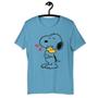 Imagem de Camiseta Blusa Feminina Snoopy Love