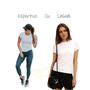 Imagem de Camiseta Blusa Fitness Casual Feminina BABYLOOK ALGODÃO 307