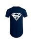 Imagem de Camiseta Blusa Longlines Swag Oversized Masculina Super H