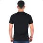 Imagem de Camiseta Blusa Masculina Lisa Gola V Básica Algodão Gostoso Trabalho Uniforme Tradicional Linha Premium