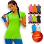 Imagem de Camiseta Blusinha Dry Tecido Furadinho feminina Academia Corrida Yoga 616