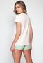 Imagem de Camiseta Bordado Cursivo Guess Off White