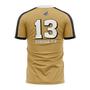 Imagem de Camiseta Braziline Santos Lecture Masculino - Dourado