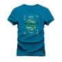 Imagem de Camiseta Brooklyn Empire Plus Size Extra Grande Gola Redonda Estampada Varias Cores
