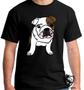 Imagem de Camiseta cachorro bulldog Blusa criança infantil juvenil adulto camisa todos tamanhos