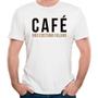 Imagem de Camiseta café nao costuma falhar love coffe camisa