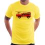 Imagem de Camiseta Caminhão de Bombeiro - Foca na Moda