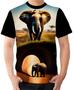 Imagem de Camiseta Camisa Ads  Elefante Mamute África Savana floresta