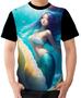 Imagem de Camiseta Camisa Ads Sereia Mar Mística Calda de sereia 1