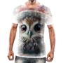 Imagem de Camiseta Camisa Animais Corujas Misticas Aves Noturnas HD 3