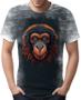 Imagem de Camiseta Camisa Babuino Macaco Gorila Face Animais Selva 6