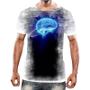 Imagem de Camiseta Camisa Cérebro Inteligência Mental Psicologia HD 3