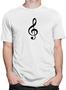Imagem de Camiseta Camisa Clave De Sol Nota Músical Instrumentos Music
