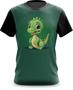 Imagem de Camiseta Camisa Dinossauro Verde Filhote