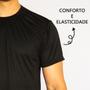Imagem de Camiseta Camisa Dry Fit Lisa Poliester Casual Academia Treino Esportiva Masculina