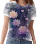 Imagem de Camiseta Camisa Estampa Art Floral Flor Natureza Florida 10