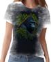 Imagem de Camiseta Camisa Estampada Primata Gorila Selva Africa HD 1