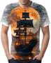 Imagem de Camiseta Camisa Estampada Steampunk Navio Embarcação HD 8