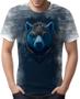 Imagem de Camiseta Camisa Estampada Steampunk Urso Tecnovapor HD 17