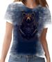 Imagem de Camiseta Camisa Estampada Steampunk Urso Tecnovapor HD 3