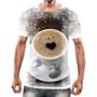Imagem de Camiseta Camisa Estampas Eu amo Café Coffee Grãos Arte HD 18