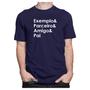 Imagem de Camiseta Camisa Exemplo Parceiro Amigo Pai Presente Frases