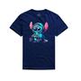 Imagem de Camiseta Camisa Gamer Stitch Com Moletom Bt137