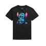 Imagem de Camiseta Camisa Gamer Stitch Com Moletom Bt137