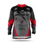 Imagem de Camiseta Camisa Motocross Trilha Adulto Pro Tork Insane X Alongada Confortável Masculina Feminina