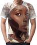 Imagem de Camiseta Camisa Mulher Africanas Raizes  Beleza Negra 1