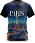 Imagem de Camiseta Camisa Noite em Paris Torre Eiffel 02