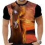 Imagem de Camiseta Camisa Personalizada Animais Cavalo 3_x000D_