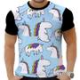 Imagem de Camiseta Camisa Personalizada Animal Mágico Unicórnio 9_x000D_