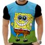 Imagem de Camiseta Camisa Personalizada Desenho Bob Esponja 6_x000D_