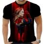 Imagem de Camiseta Camisa Personalizada Herois Capitã Marvel 6_x000D_