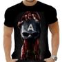 Imagem de Camiseta Camisa Personalizada Herois Capitão América 12_x000D_