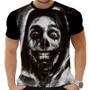 Imagem de Camiseta Camisa Personalizada Rock Horror Caveira 32_x000D_