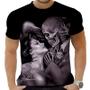 Imagem de Camiseta Camisa Personalizada Rock Horror Caveira 41_x000D_