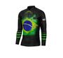 Imagem de Camiseta Camisa Pesca Proteção Uv50 Mar Negro Combate Brasil - Tam P