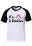 Imagem de Camiseta camisa professor libras sinais surdo mudo