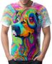 Imagem de Camiseta Camisa Rave Cachorro Psicodélico Good Vibe Psico 4