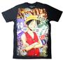 Imagem de Camiseta Camisa Rei Pirata One Piece Luffy Animes