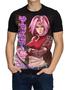 Imagem de Camiseta Camisa Sakura Haruno Naruto Animes Feminina Infantil