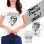 Imagem de Camiseta camisa The Beatles, rock clássico exclusiva + Caneca