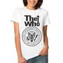 Imagem de Camiseta camisa The Who logo bandeira exclusiva, unissex varias cores