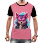 Imagem de Camiseta Camisa Tshirt Animais Cyberpunk Cachorro Cão Dog 1