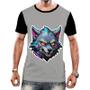 Imagem de Camiseta Camisa Tshirt Animais Cyberpunk Lobos Matilha HD 1