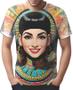 Imagem de Camiseta Camisa Tshirt  Cleopatra Pop Art Egito Egipcia HD 3